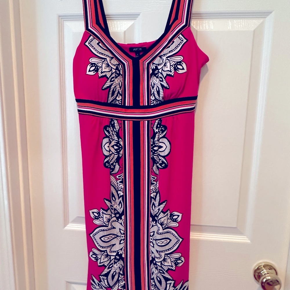 APT 9 Hot Pink Summer Dress-Small